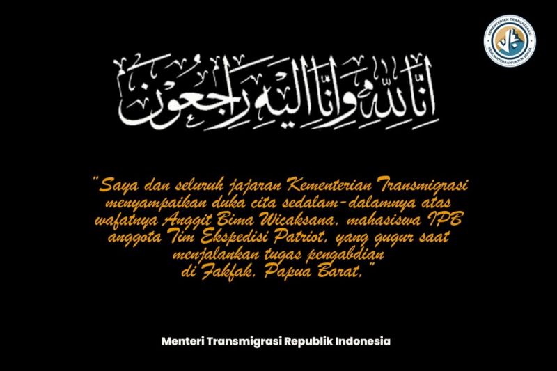 Menteri Transposisi Tangani Jenazah Tim Ekspedisi IPB di Fakfak