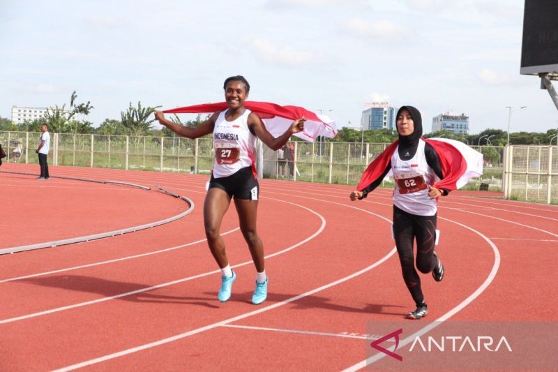 Indonesia Raih Tiga Medali Emas di Kejuaraan Atletik 2025