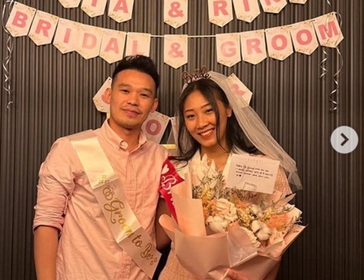 Rinov dan Vania, Dari Ganda Campuran ke Pelaminan