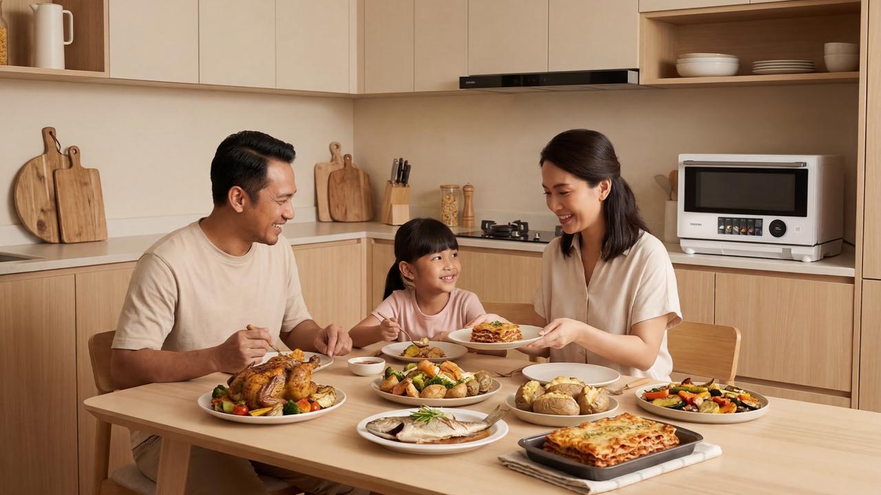 Microwave 4-in-1, Solusi Memasak Praktis untuk Keluarga Sehat